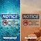 Signmission Non-Potable Water Do Not Drink Sign With Symbol, 7 in W x Rectangle, Vinyl Decal OS-2PACK-NS-D-57-L-15092 - alternate 5